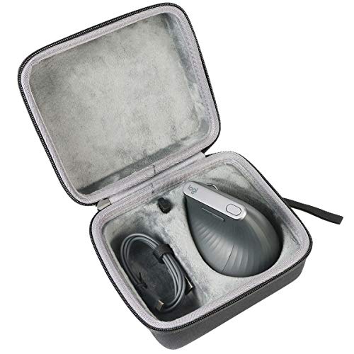 co2CREA Hart schutzhülle Etui Tasche für Logitech MX Vertical Ergonomische Maus und Zubehör von co2CREA
