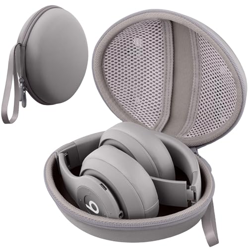 co2CREA Hartschalen-Reiseetui für Beats Dr. Dre Studio Pro/Studio3/Solo Pro/Solo4/Solo3/Solo2/Solo Wireless Noise Cancelling Over-Ear-Kopfhörer (nur Schutzhülle) von co2CREA