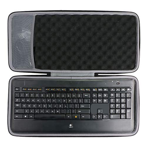 co2CREA Hartschalenkoffer für Logitech K800 kabellose Tastatur, nur Hülle von co2CREA
