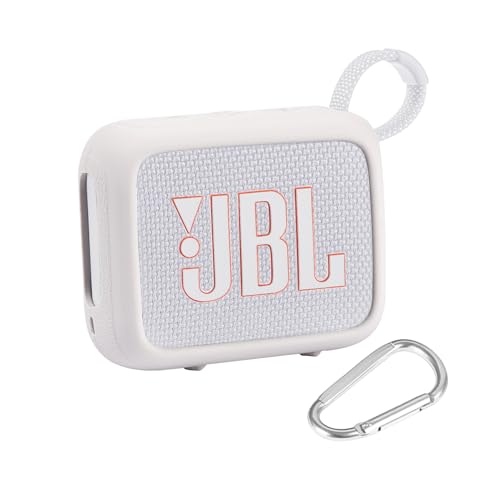 co2CREA Schutzhülle aus Silikon,kompatibel mit Speaker Case für JBL Go 4 tragbarer Bluetooth-Lautsprecher (enthält nur eine Silikonhülle) von co2CREA