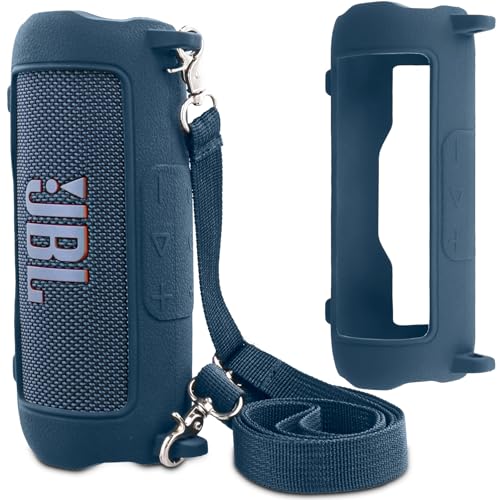 co2CREA Silikonhülle Tragetasche Case für JBL Flip 7 kabelloser tragbarer Bluetooth-Lautsprecher, Nur Tragetasche co2CREA Silikonhülle Tragetasche Case für JBL Flip 7 kabelloser tragbarer Bluetooth-Lautsprecher, Nur Tragetasche von co2CREA