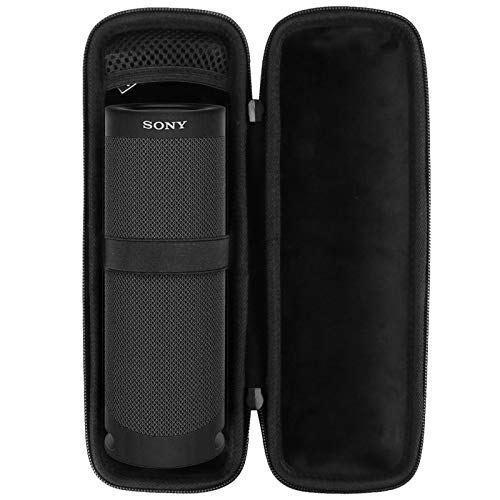 co2CREA case Hart Reise schutzhülle Etui Tasche für Sony SRS-XB23 tragbarer kabelloser Bluetooth Lautsprecher (Nur Hülle) von co2CREA