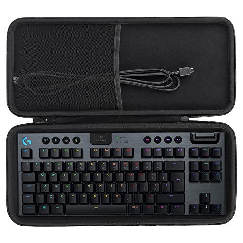 co2CREA case Harte Etui Tasche für Logitech G 915 TKL Tenkeyless Lightspeed Wireless RGB Mechanische Gaming-Tastatur (Nur Tasche, Enthält Keine Tastatur) von co2CREA
