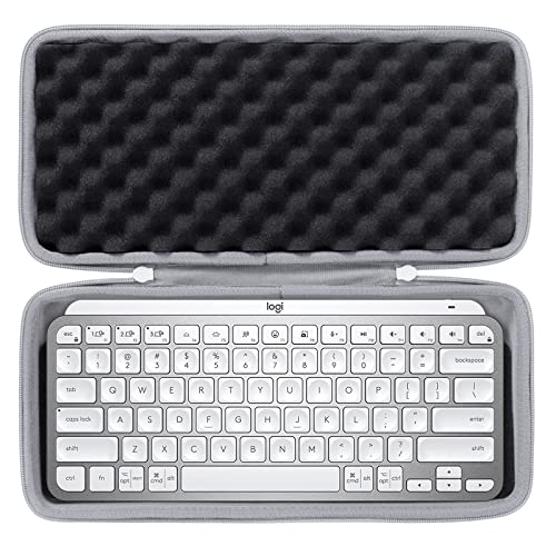 co2CREA case Harte Reiseschutzhülle Etui Tasche für Logitech MX Keys Mini Kabellose Tastatur (Nur Tasche, Enthält Keine Tastatur) von co2CREA