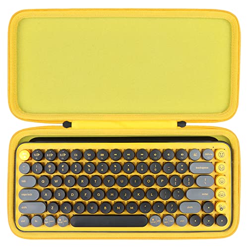 co2CREA case Harte reiseschutzhülle Etui Tasche für Logitech POP Keys Mechanische kabellose Tastatur, Nur Tasche von co2CREA