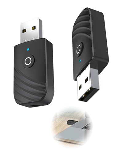 3-in-1 Bluetooth 5.0 Adapter – Bluetooth Dongle für TV, Heimsysteme & PC – Transmitter/Receiver Modus, 3,5mm Audioanschluss, 15m Reichweite – Plug-and-Play für Nicht-Bluetooth-Geräte, 2pcs 3-in-1 Bluetooth 5.0 Adapter – Bluetooth Dongle für TV, Heimsysteme & PC – Transmitter/Receiver Modus, 3,5mm Audioanschluss, 15m Reichweite – Plug-and-Play für Nicht-Bluetooth-Geräte, 2pcs von coalwop