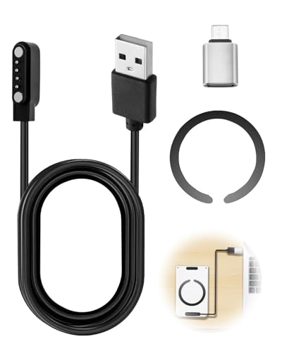 coalwop Voice Recorder Zubehör Kit für PLAUD Note AI Recorder - 7,62 mm 4-poliges magnetisches Ladekabel, Magnetring & USB-C-Adapter - Backup-Set für digitale Diktiergeräte coalwop Voice Recorder Zubehör Kit für PLAUD Note AI Recorder - 7,62 mm 4-poliges magnetisches Ladekabel, Magnetring & USB-C-Adapter - Backup-Set für digitale Diktiergeräte von coalwop