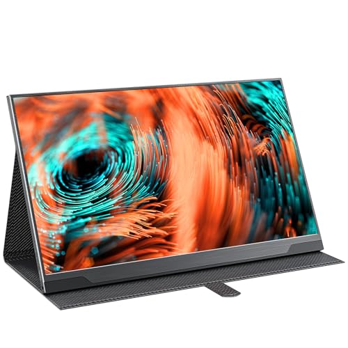 Tragbarer Monitor - Upgraded 17,3 Zoll 1080P FHD IPS 100% sRGB FreeSync USB-C Gaming Monitor mit Typ-C Mini HDMI für Xbox Nintendo Switch Laptop PC Telefon Mac Surface, mit Gehäuse VESA Halterung Tragbarer Monitor - Upgraded 17,3 Zoll 1080P FHD IPS 100% sRGB FreeSync USB-C Gaming Monitor mit Typ-C Mini HDMI für Xbox Nintendo Switch Laptop PC Telefon Mac Surface, mit Gehäuse VESA Halterung von cocopar