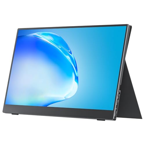 cocopar Tragbarer Monitor 15,6 Zoll 1080P Reisemonitor mit Lautsprecher HDMI USB-C Externer Monitor für Laptop, MacBook, Surface, PC, Xbox, PS4/5, mit Abdeckständer und VESA-kompatibel cocopar Tragbarer Monitor 15,6 Zoll 1080P Reisemonitor mit Lautsprecher HDMI USB-C Externer Monitor für Laptop, MacBook, Surface, PC, Xbox, PS4/5, mit Abdeckständer und VESA-kompatibel von cocopar
