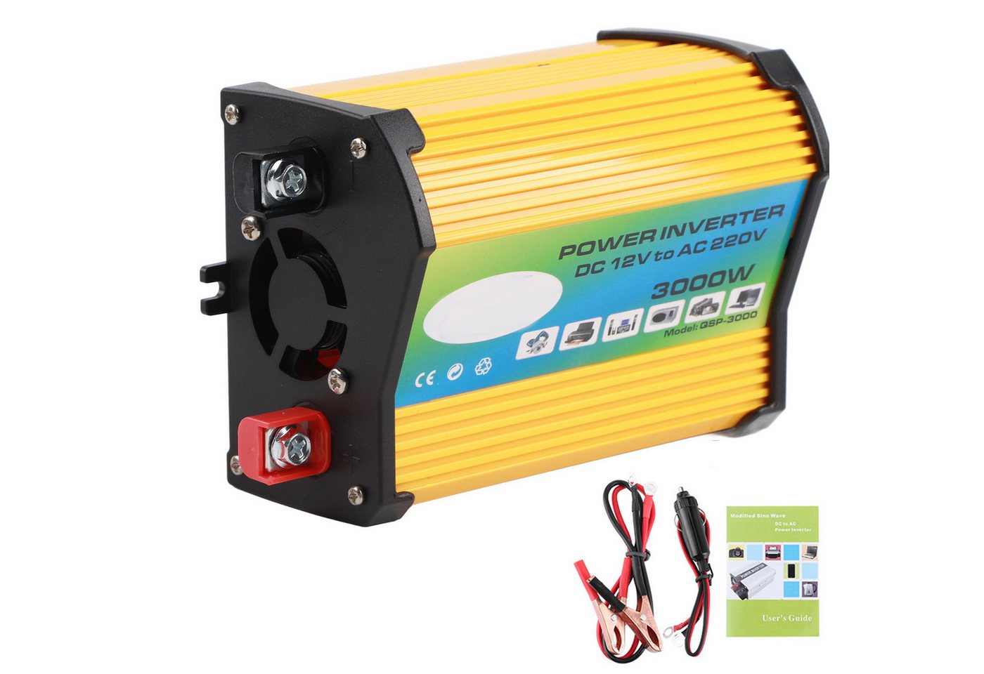 cocosity Spannungswandler Dual-USB-3000-W-Autospannungswandler, 12 V auf 220 V, Dual USB, 3000 W, 12 V bis 220 V, DC bis AC, für Campingreisen cocosity Spannungswandler Dual-USB-3000-W-Autospannungswandler, 12 V auf 220 V, Dual USB, 3000 W, 12 V bis 220 V, DC bis AC, für Campingreisen von cocosity