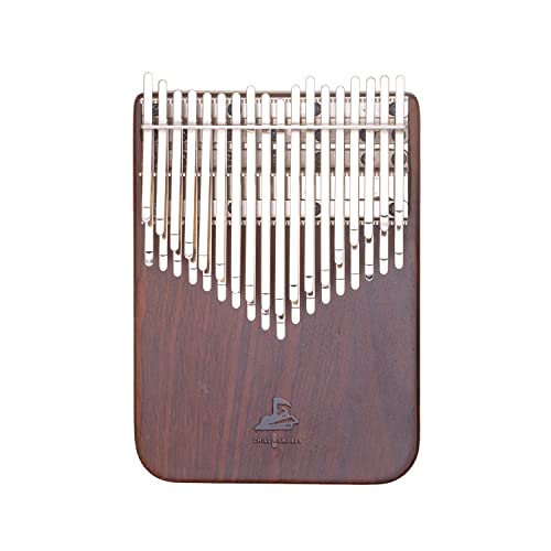 Chill Angels ECO Kalimba 36 Tasten B-Tuned Chromatisch Doppelschicht Ebenholz Holz Daumenklavier Mbira Finger Piano Instrument Geschenk für Kinder Erwachsene Profis (36 Tasten B gestimmt)) von coffinsea
