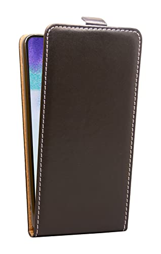 cofi1453® Flip Case kompatibel mit Samsung Galaxy S21 FE Handy Tasche vertikal aufklappbar Schutzhülle Klapp Hülle Schwarz von cofi1453
