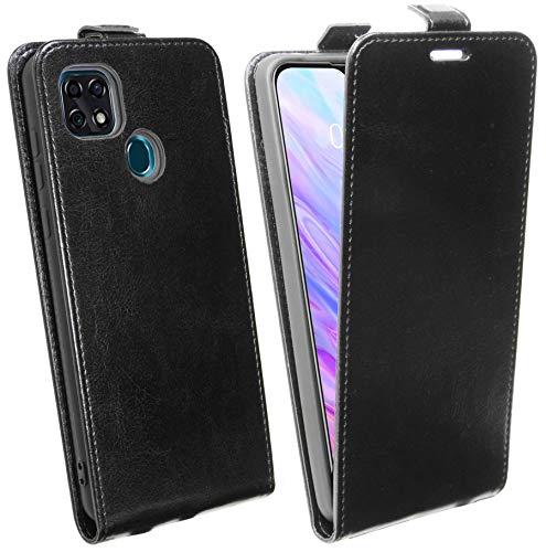 cofi1453® Flip Case kompatibel mit ZTE Blade 10 SMART Handy Tasche vertikal aufklappbar Schutzhülle Klapp Hülle Schwarz von cofi1453