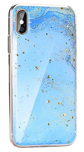 cofi1453® Hülle Schale Marble Case Cover Stein Marmor Design Glitzer Muster Handyhülle Handyschale Fashion Tasche Schutz Motiv 3 kompatibel mit iPhone SE 2020 von COFI 1453