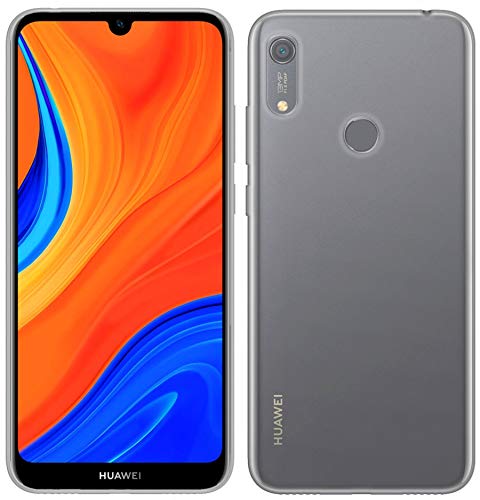 cofi1453® Silikon Hülle Basic kompatibel mit Huawei Y6s Case TPU Soft Handy Cover Schutz Transparent von cofi1453