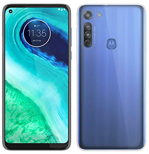 cofi1453® Silikon Hülle Basic kompatibel mit Motorola Moto G8 Power Case TPU Soft Handy Cover Schutz Transparent von COFI 1453