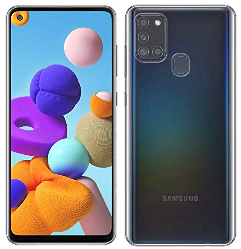 cofi1453® Silikon Hülle Basic kompatibel mit Samsung Galaxy A21s (A217F) Case TPU Soft Handy Cover Schutz Transparent von COFI 1453