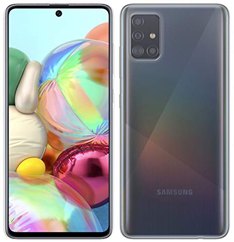 cofi1453® Silikon Hülle Basic kompatibel mit Samsung Galaxy A71 (A715F) Case TPU Soft Handy Cover Schutz Transparent von cofi1453