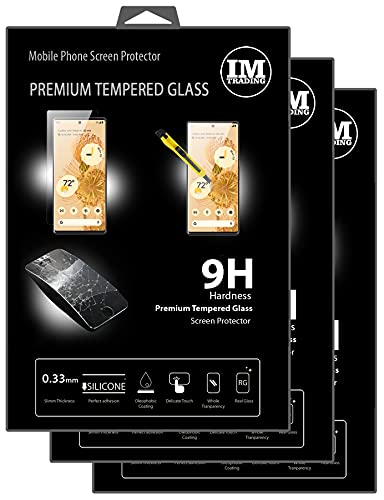 cofi1453 3X Schutz Glas 9H Tempered Glass Display Schutz Folie Display Glas Screen Protector kompatibel mit Google Pixel 6 Pro von cofi1453