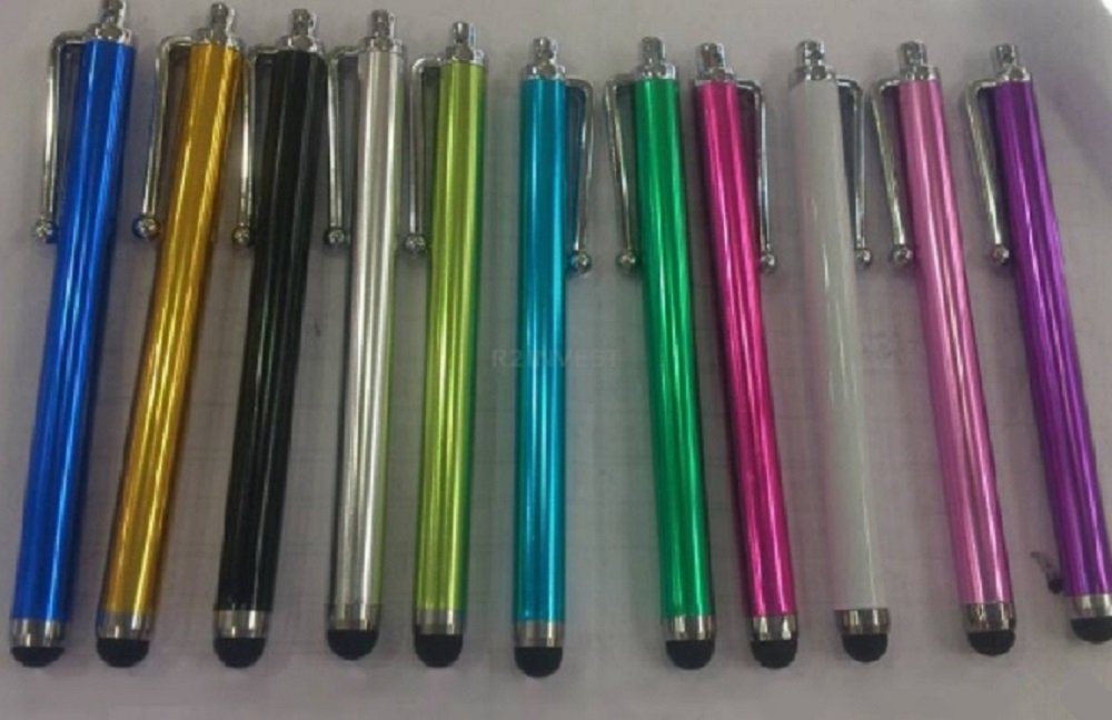 cofi1453 Eingabestift 10x Stylus Stift 2in1 Touchpen Handy kompatibel mit Smartphone, Tablet von cofi1453