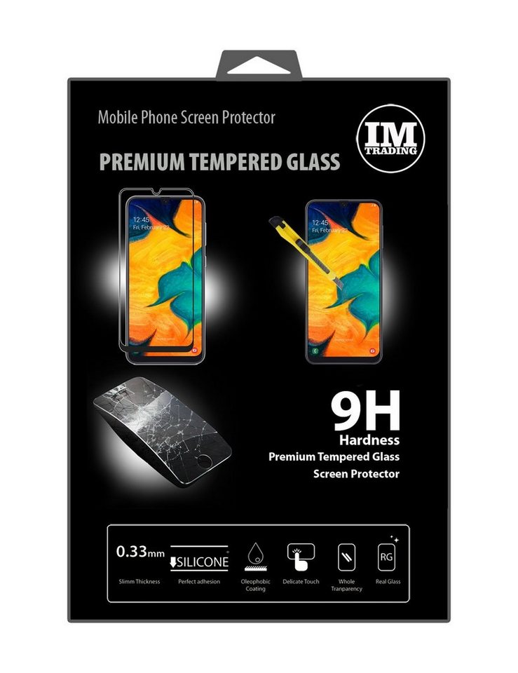 cofi1453 Handyhülle 5D Schutzglas für Samsung Galaxy A30, Displayschutz Panzerglasfolie von cofi1453