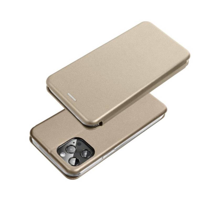 cofi1453 Handyhülle "Elegance" Book-Style, Kunstleder Schutzhülle Handy Wallet Case Cover mit Kartenfächern, Standfunktion von cofi1453