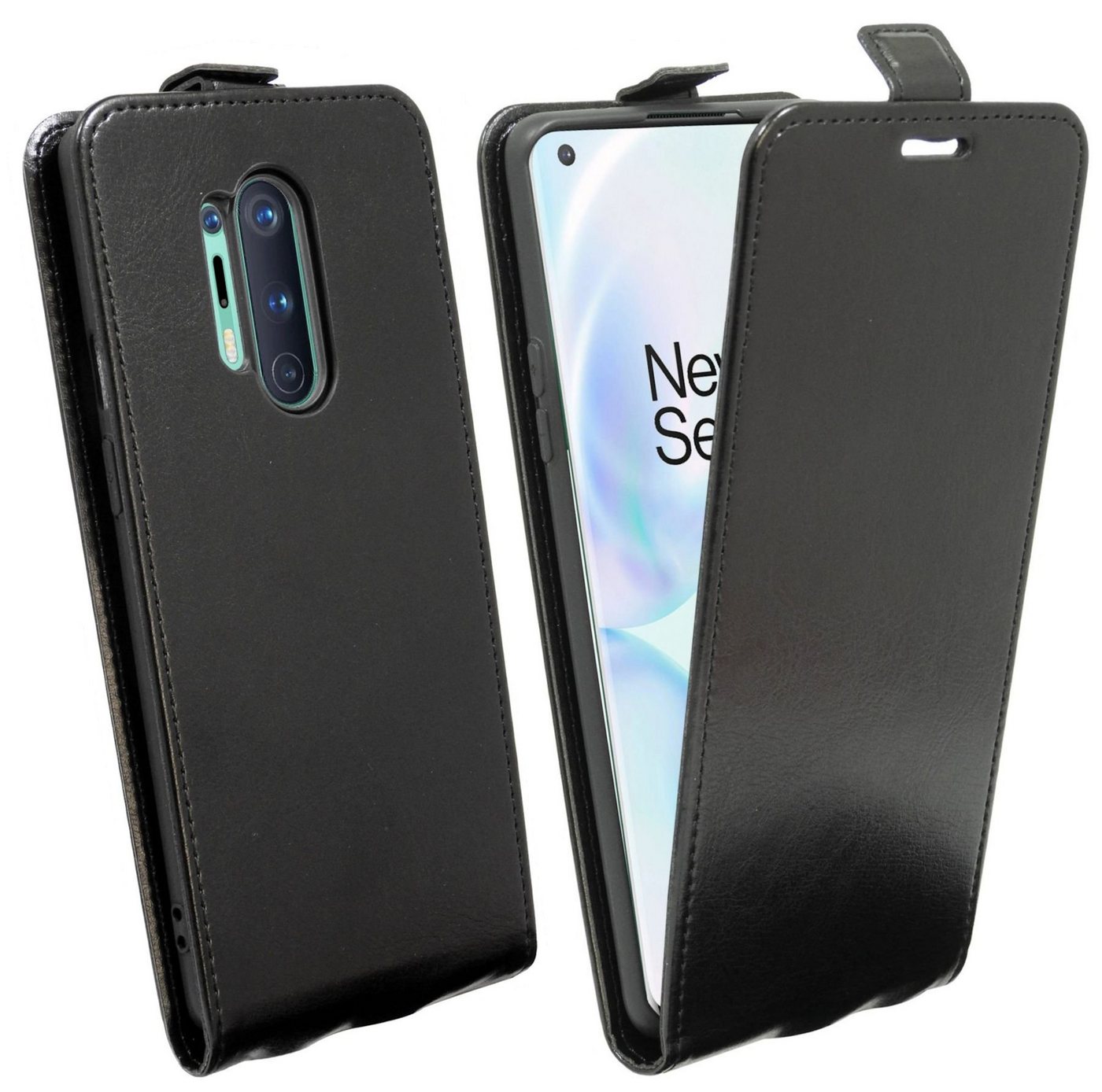 cofi1453 Handyhülle Flip Case für OnePlus 8 Plus Pro, Schutzhülle Handy Flip Cover Klapptasche Schwarz cofi1453 Handyhülle Flip Case für OnePlus 8 Plus Pro, Schutzhülle Handy Flip Cover Klapptasche Schwarz von cofi1453