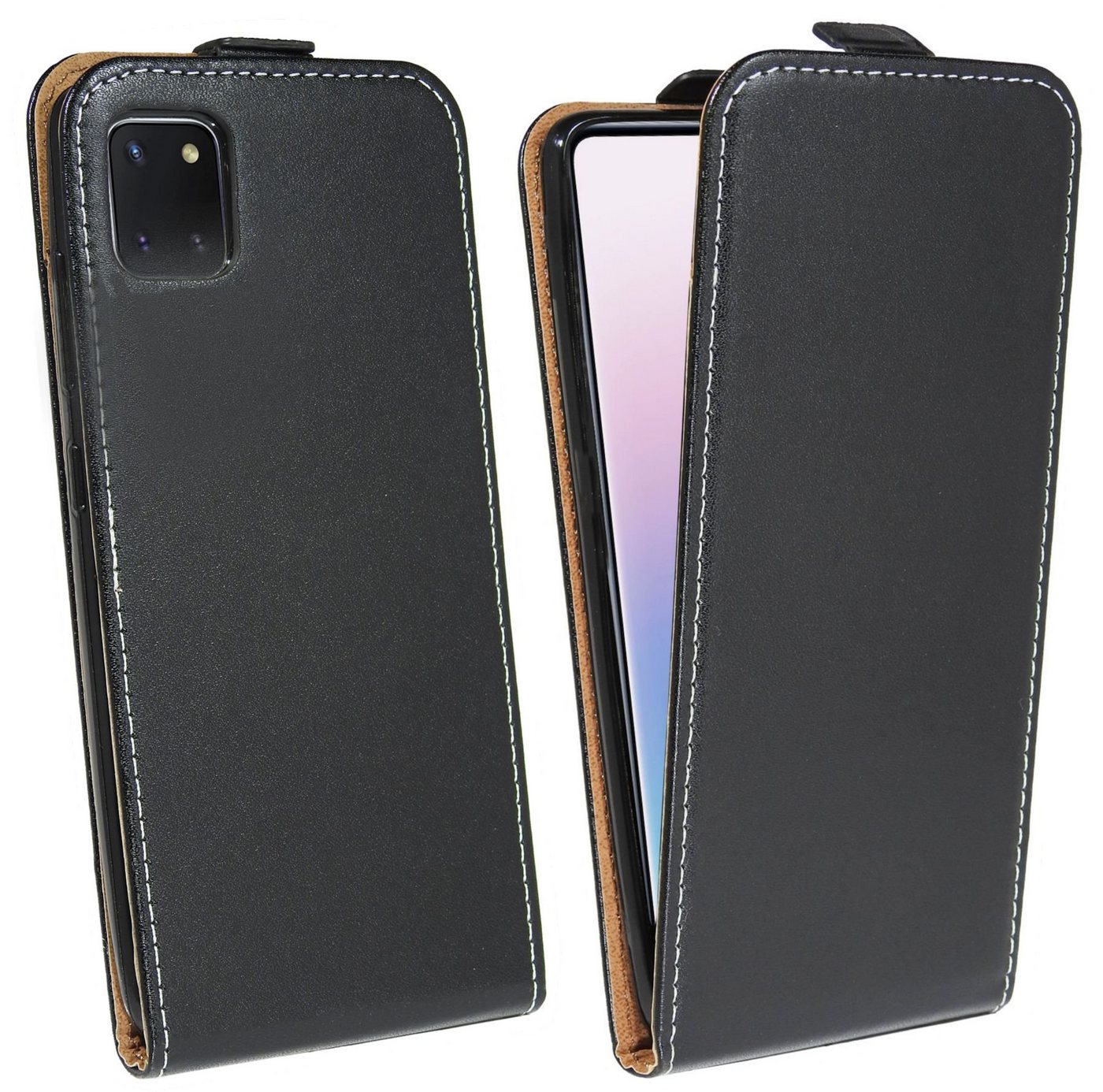 cofi1453 Handyhülle Flip Case für Samsung Galaxy Note 10 Lite, Schutzhülle Handy Flip Cover Klapptasche Schwarz cofi1453 Handyhülle Flip Case für Samsung Galaxy Note 10 Lite, Schutzhülle Handy Flip Cover Klapptasche Schwarz von cofi1453
