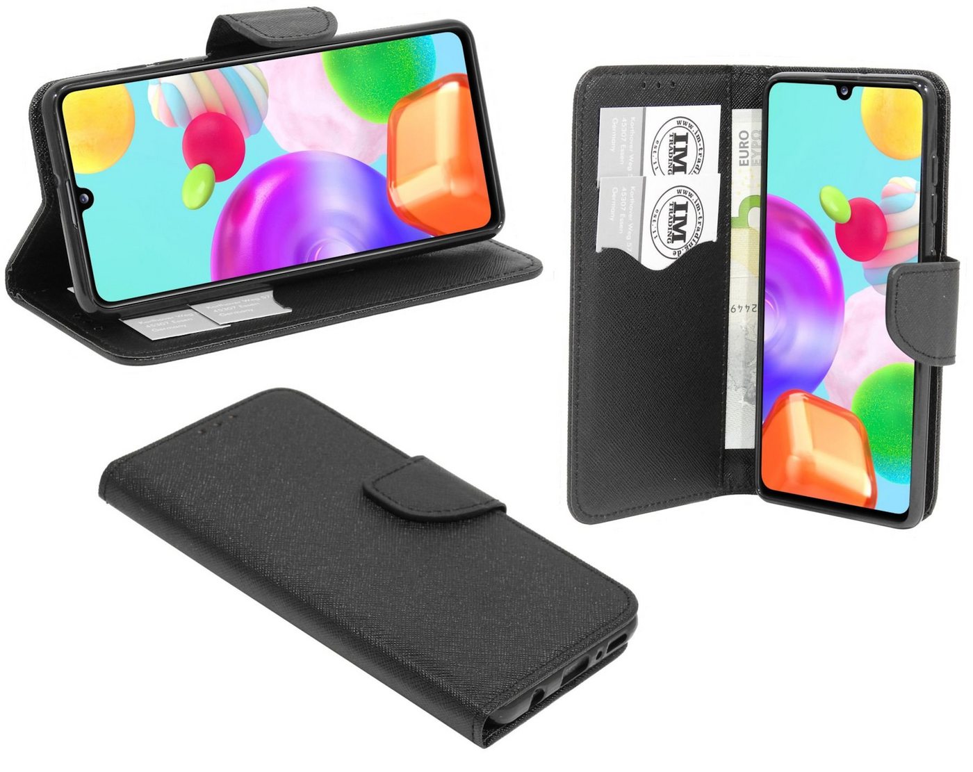 cofi1453 Handyhülle Hülle Tasche für Samsung Galaxy A41, Kunstleder Schutzhülle Handy Wallet Case Cover mit Kartenfächern, Stan cofi1453 Handyhülle Hülle Tasche für Samsung Galaxy A41, Kunstleder Schutzhülle Handy Wallet Case Cover mit Kartenfächern, Stan von cofi1453