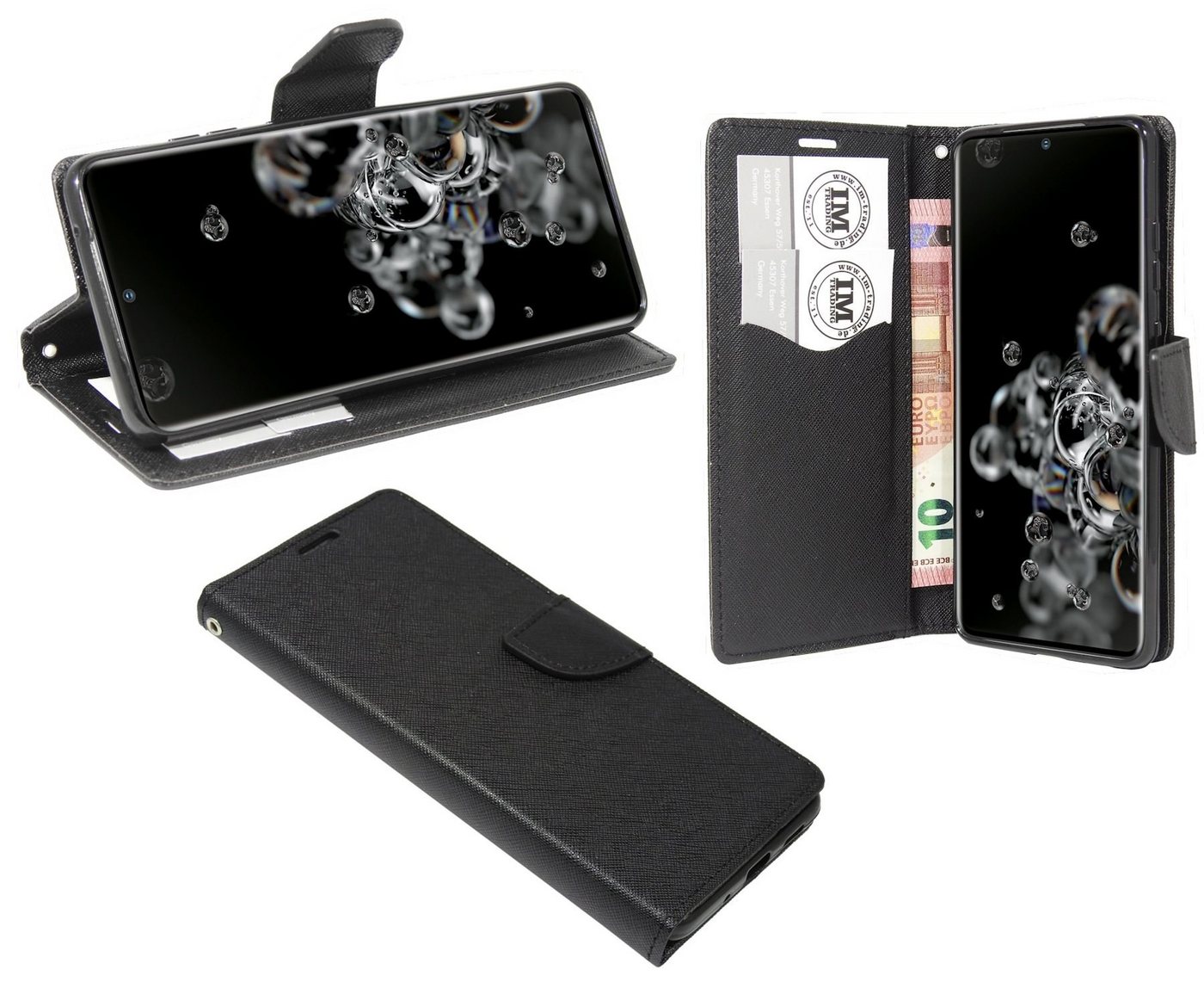 cofi1453 Handyhülle Hülle Tasche für Samsung Galaxy S20 Ultra, Kunstleder Schutzhülle Handy Wallet Case Cover mit Kartenfächern, Stan cofi1453 Handyhülle Hülle Tasche für Samsung Galaxy S20 Ultra, Kunstleder Schutzhülle Handy Wallet Case Cover mit Kartenfächern, Stan von cofi1453