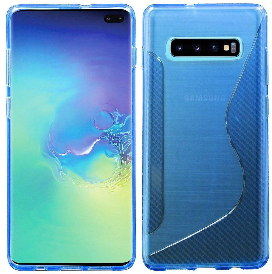 cofi1453 Handyhülle S-Line Silikon Hülle für Samsung Galaxy S10 Plus, Case Cover Schutzhülle Bumper cofi1453 Handyhülle S-Line Silikon Hülle für Samsung Galaxy S10 Plus, Case Cover Schutzhülle Bumper von cofi1453