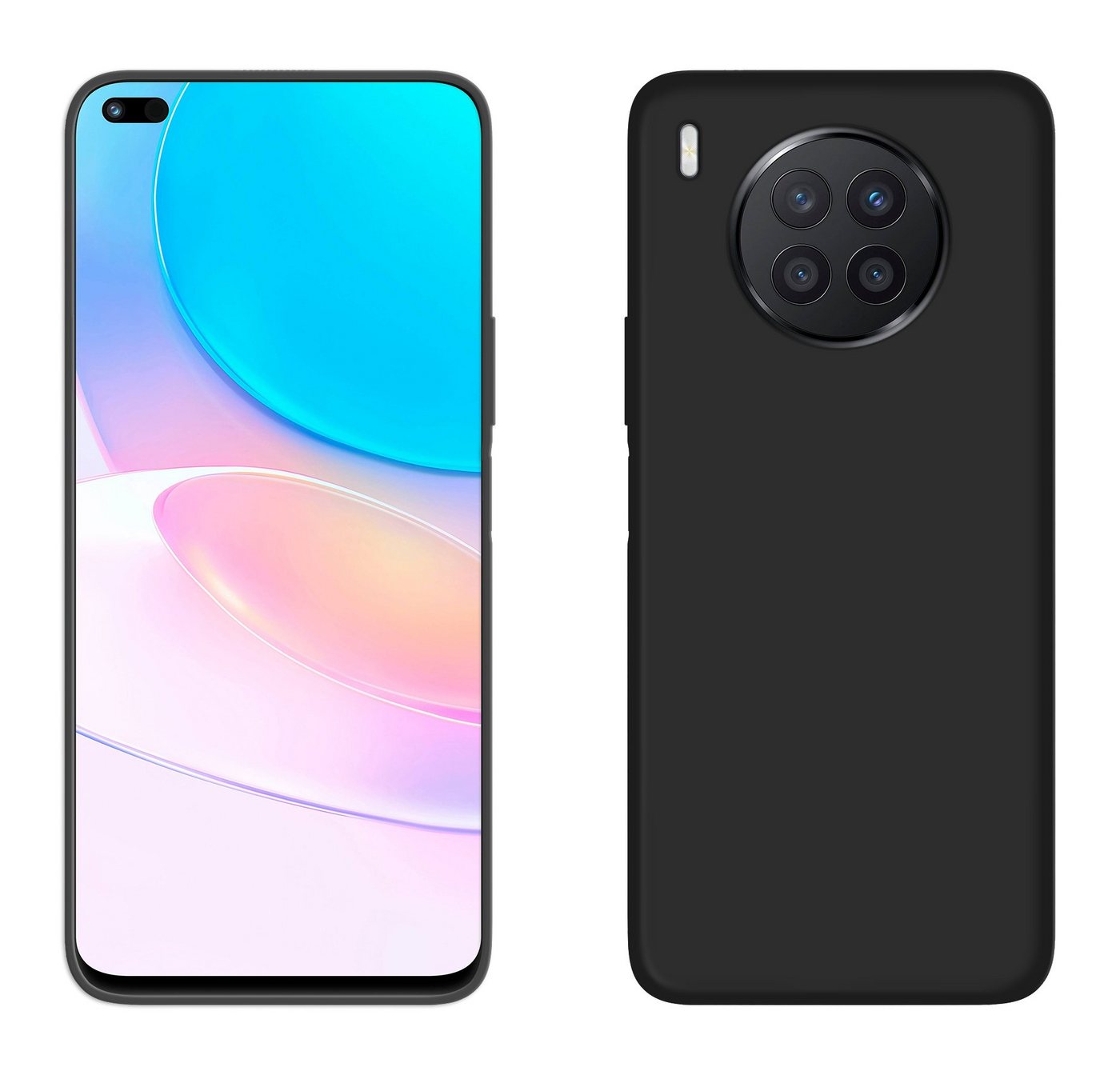 cofi1453 Handyhülle Silikon Hülle Basic Huawei Nova 8i Schwarz, Case Cover Schutzhülle Bumper cofi1453 Handyhülle Silikon Hülle Basic Huawei Nova 8i Schwarz, Case Cover Schutzhülle Bumper von cofi1453