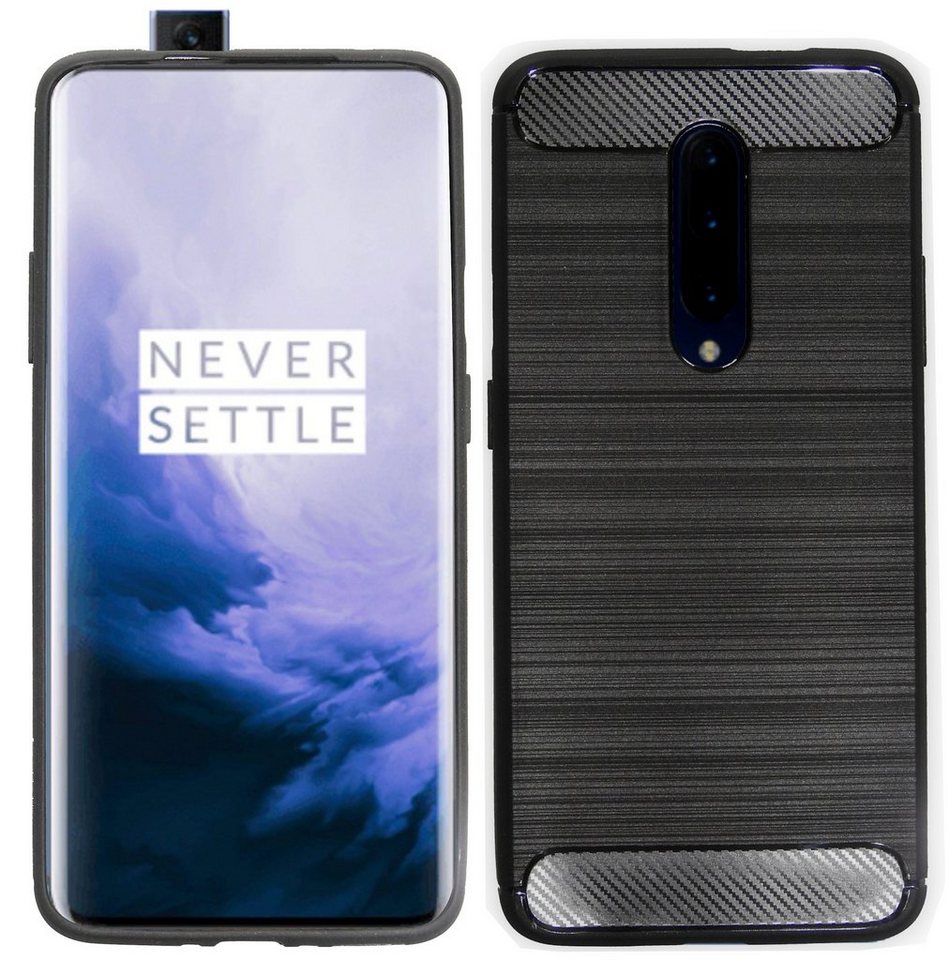 cofi1453 Handyhülle Silikon Hülle Carbon für OnePlus 7 Pro, Case Cover Schutzhülle Bumper cofi1453 Handyhülle Silikon Hülle Carbon für OnePlus 7 Pro, Case Cover Schutzhülle Bumper von cofi1453