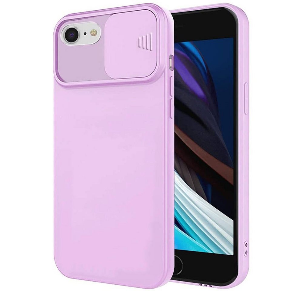 cofi1453 Handyhülle Silikon Hülle Case mit Kameraschutz für iPhone SE 4,7 Zoll, Cover Schutzhülle von cofi1453