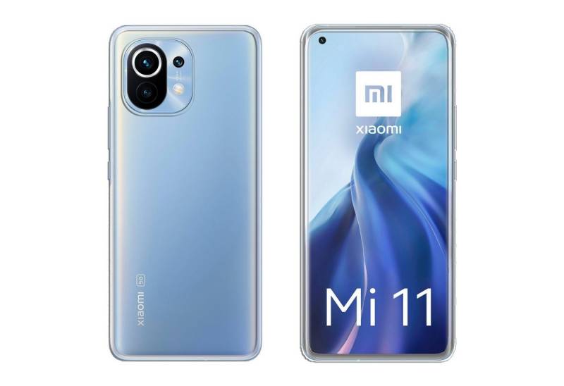 cofi1453 Handyhülle Silikon Hülle für XIAOMI MI 11 Case Handy Cover, Silikon Hülle Basic kompatibel mit XIAOMI MI 11 Case TPU Soft Handy Co von cofi1453