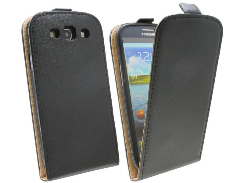 cofi1453 Smartphone-Hülle Hülle Case Schutz in Schwarz für Samsung Galaxy S3 NEO i9301 von cofi1453