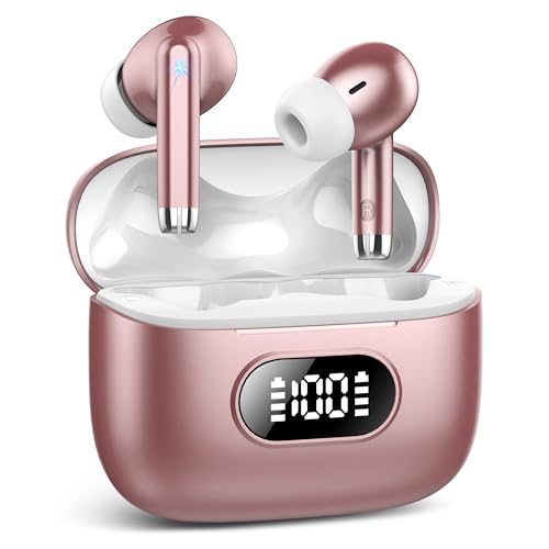 Bluetooth Kopfhörer, Kopfhörer Kabellos Bluetooth 5.3 In Ear Kopfhörer Bluetooth mit 4 ENC Noise Cancelling Mic, Kabellose Kopfhörer 50H Earbuds Tiefer Bass, LED-Anzeige, IP7 Wasserdicht Ohrhörer Bluetooth Kopfhörer, Kopfhörer Kabellos Bluetooth 5.3 In Ear Kopfhörer Bluetooth mit 4 ENC Noise Cancelling Mic, Kabellose Kopfhörer 50H Earbuds Tiefer Bass, LED-Anzeige, IP7 Wasserdicht Ohrhörer von coioc