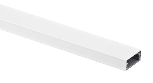Alu Kabelkanal weiß eckig 115x5 cm für TV HiFi Computer Lampen Aluminium Abdeckung LED, Plasma oder LCD Fernseher Alu Kabelkanal weiß eckig 115x5 cm für TV HiFi Computer Lampen Aluminium Abdeckung LED, Plasma oder LCD Fernseher von colourliving