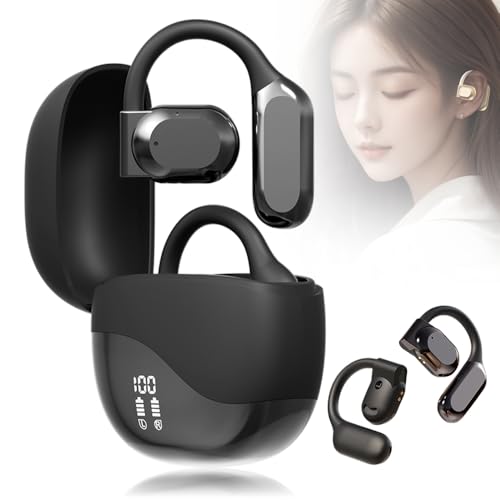 AI Translating Ear Buds, 2025 Neu Kabellose Übersetzungs-Kopfhörer, 5.3 Bluetooth-Ohrhörer 144 Sprachen Übersetzungsgerät Zwei-Wege-Übersetzer-Kopfhörer Language Translator Intelligente (B+S) von comepew