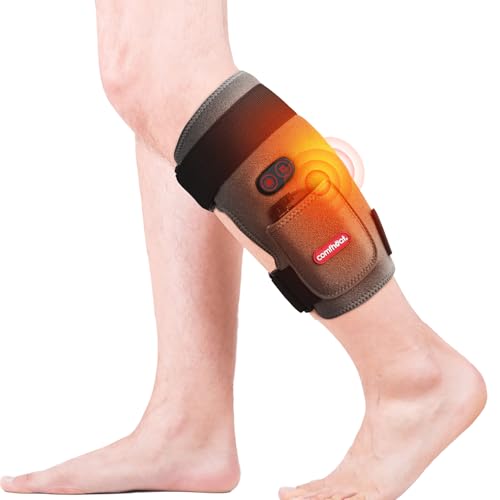 comfheat Cordless Bein Heizkissen mit Vibrationsmassage für Schmerzlinderung, Wearable Wrap Around Heizkissen für Knie, Schienbein Schiene, Kalb, Arm, Oberschenkel Schmerzlinderung, mit Batterie comfheat Cordless Bein Heizkissen mit Vibrationsmassage für Schmerzlinderung, Wearable Wrap Around Heizkissen für Knie, Schienbein Schiene, Kalb, Arm, Oberschenkel Schmerzlinderung, mit Batterie von comfheat