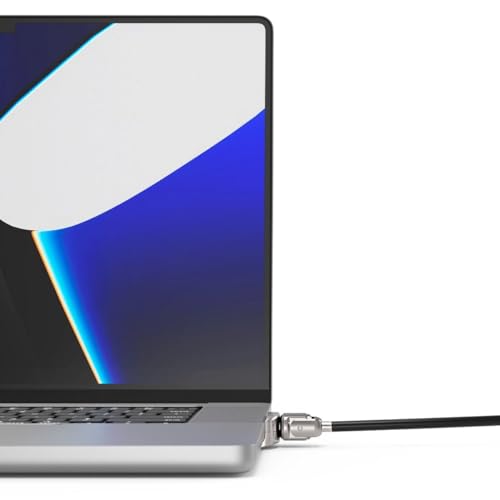 Compulocks - ACCS MacBook PRO 16-inch 2021 Ledge Lock Adapter W/Key Lock Silver von compulocks