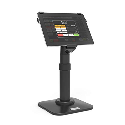 Compulocks iPad Pro 3rd Gen POS Kiosk V-Bracket & Adjustable Pole – Fuß für Apple iPad Pro 12,9 Zoll (30,5 cm) – abschließbar – schwarz – für Apple iPad Pro 3th Generation von compulocks