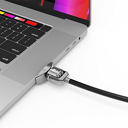 Maclocks Ledge MacBook Pro 16" Schlossadapter mit verschlüsseltem Kabelschloss, MBPR16LDG01KL-2 von compulocks