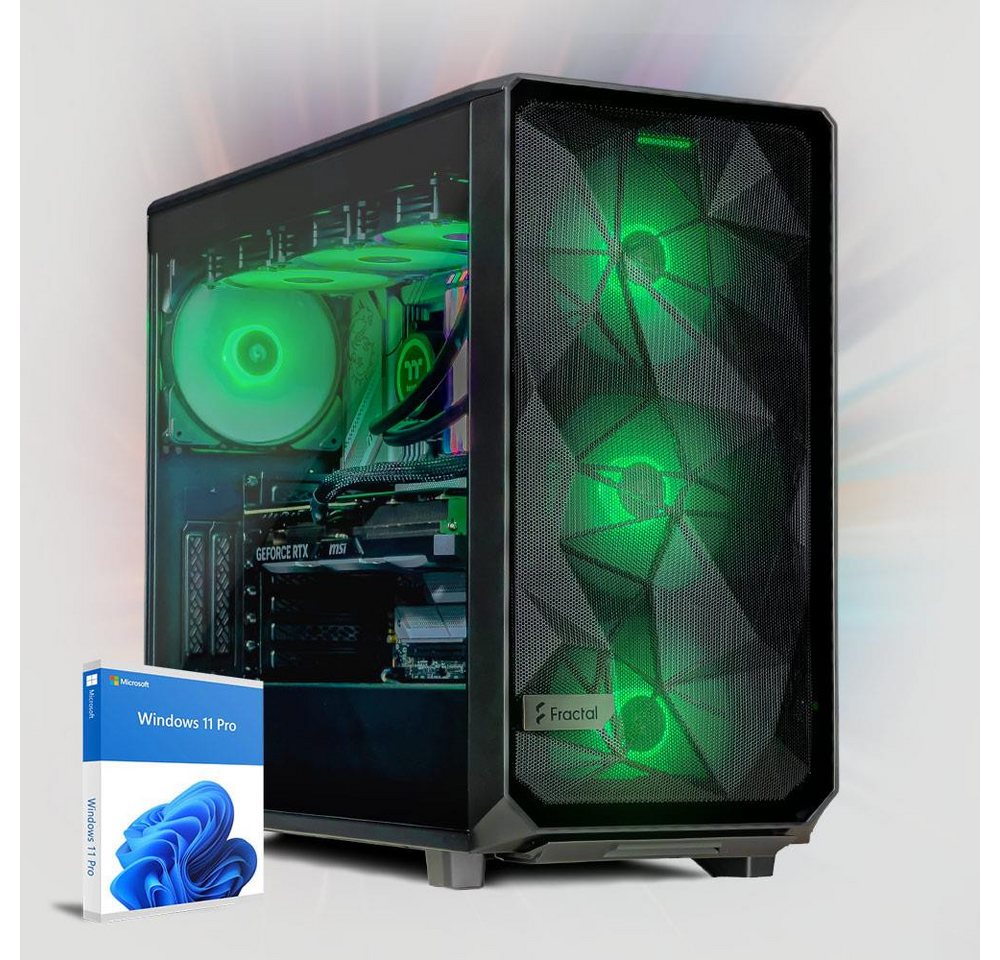 computerwerk LANGLEY X Gaming-PC (Intel Core i9 14900KF, 16 GB GeForce RTX4080 SUPER MSI GAMING X Slim, 32 GB RAM, 1000 GB SSD, Wasserkühlung) von computerwerk