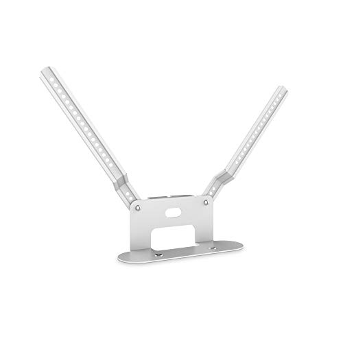 conecto, Lautsprecher-Halterung zur direkten Montage am TV für SONOS Beam Soundbar, Material: Stahl und Aluminium, weiß conecto, Lautsprecher-Halterung zur direkten Montage am TV für SONOS Beam Soundbar, Material: Stahl und Aluminium, weiß von conecto