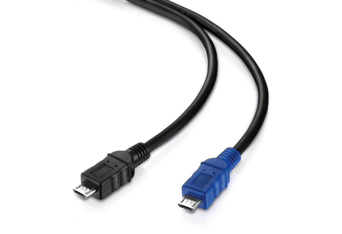 conecto 50 cm OTG-Ladekabel Micro-USB-Stecker / Micro-USB-Stecker für E-Bike-C USB-Kabel von conecto
