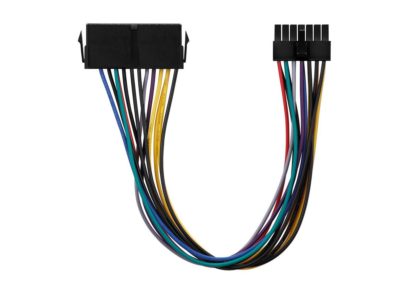 conecto ATX-Stromadapter Netzteil für Lenovo Medion 14-polig Mainboard (30 cm Computer-Kabel von conecto