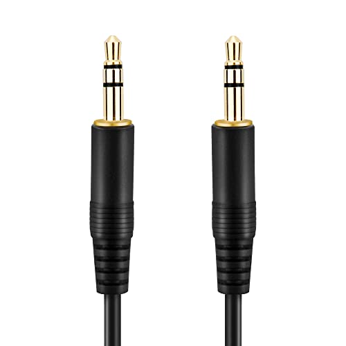 conecto Audio Kabel, 3,5mm Klinke auf 3,5mm Klinke, schwarz, 0,60m conecto Audio Kabel, 3,5mm Klinke auf 3,5mm Klinke, schwarz, 0,60m von conecto