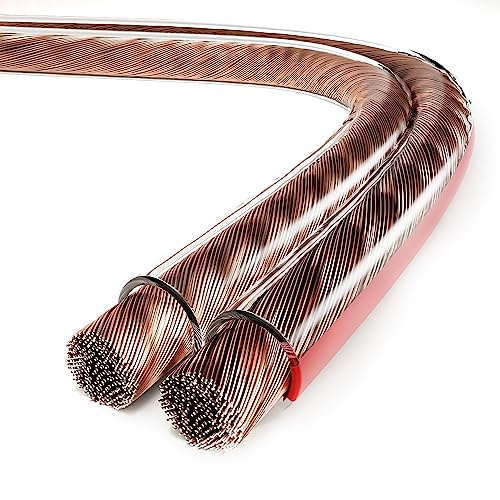 conecto Boxenkabel, CCA-Lautsprecher-Kabel, 2x2,50mm² Farbe: transparent 20 Meter conecto Boxenkabel, CCA-Lautsprecher-Kabel, 2x2,50mm² Farbe: transparent 20 Meter von conecto