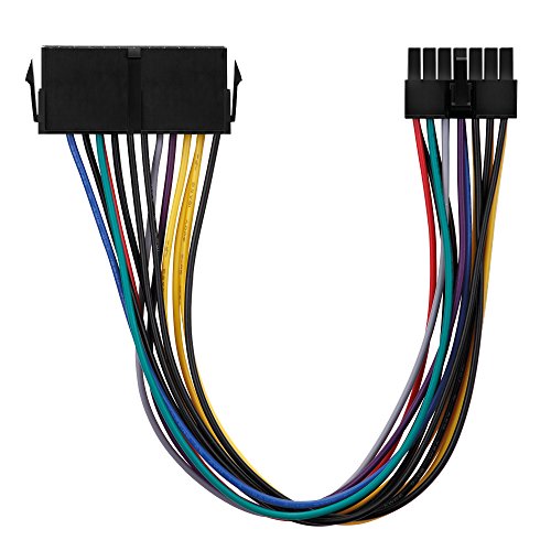 conecto CC20015 ATX-Stromadapter Netzteil für Lenovo Medion 14-polig Mainboard Schwarz von conecto